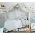 Πάντα βρεφική κούνιας 60+67+60x40 Baby Girafe NEF-NEF