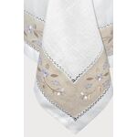 Σετ Τραπεζομάντηλο Κεντημένο με 12 πετσέτες 1.80x3.60 ONAR home