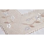 Σετ Τραπεζομάντηλο Κεντημένο με 12 πετσέτες 1.80x3.60 ONAR home