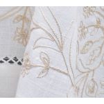 Σετ Τραπεζομάντηλο Κεντημένο με 12 πετσέτες 1.80x2.70 (Nο78257) ONAR home