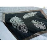 Καρέ 1.00x1.00 Κ2001 Grey/Black TEORAN