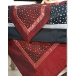 Καρέ 90x90 Κ606 Bordo TEORAN