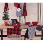 Σετ 2 τμχ. Ποτηρόπανα 50x70 Christmas Check NEF-NEF