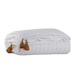 Κουβερλί Μονό 160x220 Mysterious White/Yellow NEF-NEF