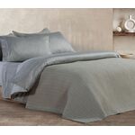 Σετ 2τμχ. Μαξιλαροθήκες Καπιτονέ 52x72 Carmen Grey Green NEF-NEF