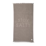 Πετσέτα 90x170 Stay Salty Taupe NEF-NEF