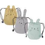 Τσαντάκι Βρεφικό 25x35 Hello World Aqua NEF-NEF