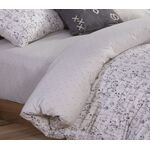 Σετ Παπλωματοθήκη Aria 23 Ecru Μονή 1.60x2.40  NEF-NEF