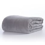 Κουβέρτα Fleece Cosy L.Grey Μονή 1.60x2.20 NEF-NEF