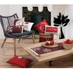 Χριστουγεννιάτικο Διακοσμητικό Μαξιλάρι Tiffani 45x45 NEF-NEF