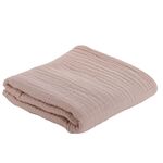Κουβέρτα Whisper Pink Αγκαλιάς 80x110 Βαμβακερή NEF-NEF