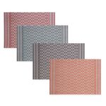 Σουπλά Σετ 2 τμχ. Palacio Bordo 33x45 NEF-NEF