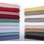 Σεντόνι Basic 730-Beige 1.40x2.00+30 Διπλό με λάστιχο NEF-NEF 100%Βαμβάκι