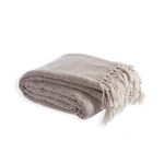 Ριχτάρι  Zackren Beige/Natural Μονοθέσιο 180x180 NEF-NEF