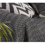 Ριχτάρι  Zackren Black/Natural Μονοθέσιο180x180 NEF-NEF