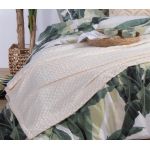 Κουβέρτα Πικέ Elmer Ecru Υπέρδιπλη 230x240 NEF-NEF