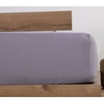 Σεντόνι 1.00x2.00 με Λάστιχο Μονό Jersey 726-L.Grey NEF-NEF 100%Βαμβάκι