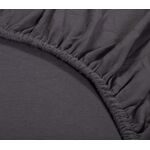 Σεντόνι 1.00x2.00 με Λάστιχο Μονό Jersey 727-D.Grey NEF-NEF