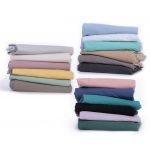 Σετ 2 τμχ. Basic 1213-Amethyst Μαξιλαροθήκες 52x72 NEF-NEF