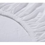 Σεντόνι King Size1.80x2.00+35 με λάστιχο Jersey 200-White NEF-NEF  100%Βαμβάκι