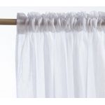 Κουρτίνα Roxane White 140x270 NEF-NEF