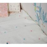 Κουβέρτα Πικέ Paradise Birds Αγκαλιάς 80x110 NEF-NEF