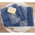 Σετ 3τμχ. Πετσέτες Canfield Blue NEF-NEF