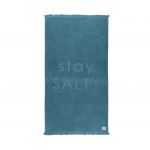 Πετσέτα Stay Salty Teal 90x170 NEF-NEF