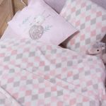 Μαξιλάρι Fleece Sweet Rhombus Pink 35x35 Nef-Nef Homeware