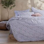 Σετ Σεντόνια Odete Grey 170x270 Μονά Nef-Nef Homeware