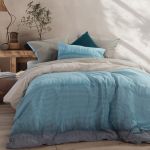 Σετ Σεντόνια  Honor Petrol 200x270 Διπλά Nef-Nef Homeware