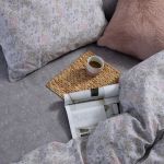 Σετ Παπλωματοθήκη Odete Grey 240x230 Υπέρδιπλη Nef-Nef Homeware