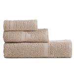 Πετσέτα Louiza Beige Προσώπου 50x90 Nef-Nef Homeware