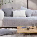 Ριχτάρι Vanjel Silver Μονοθέσιο 150x180 Nef-Nef Homeware
