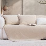 Ριχτάρι Brand Ecru Μονοθέσιο 170x180 Nef-Nef Homeware
