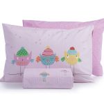 Σετ Παπλωματοθήκη Sweet so Tweet-Lovely 1x(160x240) +1x(52x72) Nef-Nef Homeware
