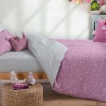 Σετ Παπλωματοθήκη Hearts Look 1x(160x240) +1x(52x72) Nef-Nef Homeware