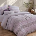 Σετ Σεντόνια Avion Grey 170x270 Μονά Nef-Nef Homeware