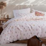 Σετ Σεντόνια Plant Ecru 170x270 Μονά Nef-Nef Homeware