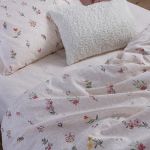 Σετ Σεντόνια Plant Ecru 170x270 Μονά Nef-Nef Homeware