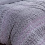 Σετ Σεντόνια Avion Grey King Size +(1.80x2.00+35)Κατωσέντονο με Λάστιxο Nef-Nef Homeware