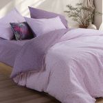 Σετ Σεντόνια Lorelay Lilac King Size +(1.80x2.00+35)Κατωσέντονο με Λάστιxο Nef-Nef Homeware