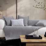 Ριχτάρ Brooklyn Silver Τριθέσιο 170x300 Nef-Nef Homeware