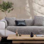 Ριχτάρι Alamo Grey Τριθέσιο 170x300 Nef-Nef Homeware
