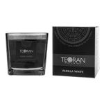 Αρωματικό κερί Vanilla White Square 210gr Teoran
