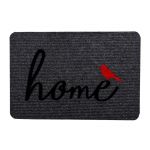 Πατάκι Home Grey 40x60 Flocky Sidirela
