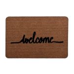 Πατάκι Welcome Beige 40x60 Flocky Sidirela