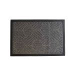 Πατάκι Hexagon Grey 40x60 Sidirela