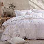 Σετ Παπλωματοθήκη Module Ecru 240x230 Υπέρδιπλη Nef-Nef Homeware