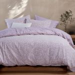 Σετ Σεντόνια Sorial Mauve Φανέλα Υπέρδιπλα 270x260 King Size Nef-Nef Homeware